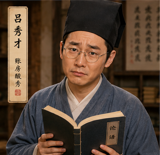 吕秀才人物肖像