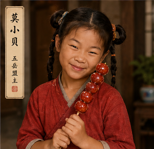 莫小贝人物肖像